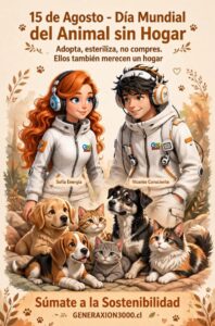 15 Agosto Día Mundial del animal sin hogar -ODS11