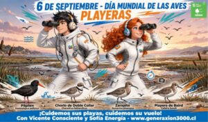 06 de Septiembre Día Mundial de las aves playeras.